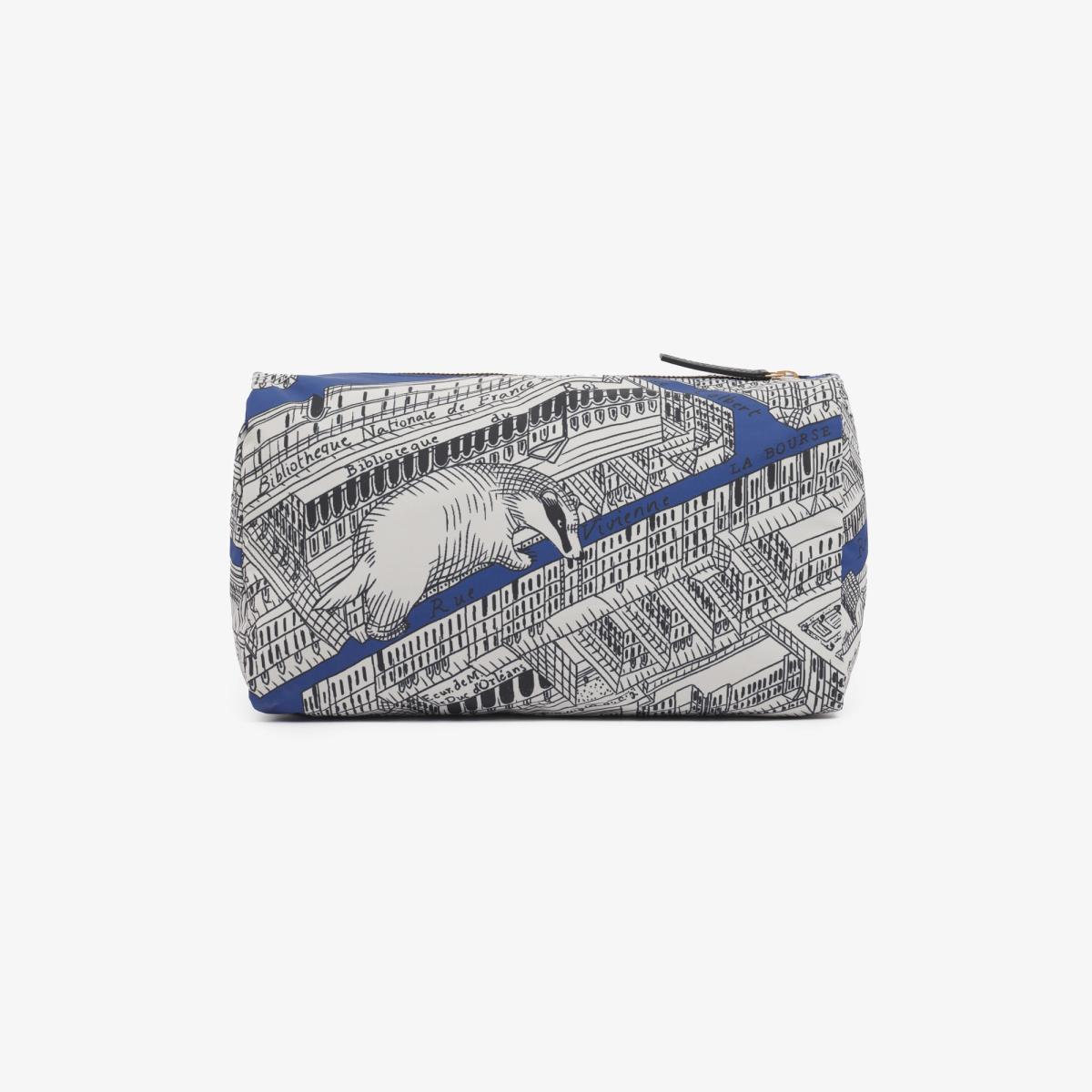 Zippered Accessories Bag - Turgot - Blue