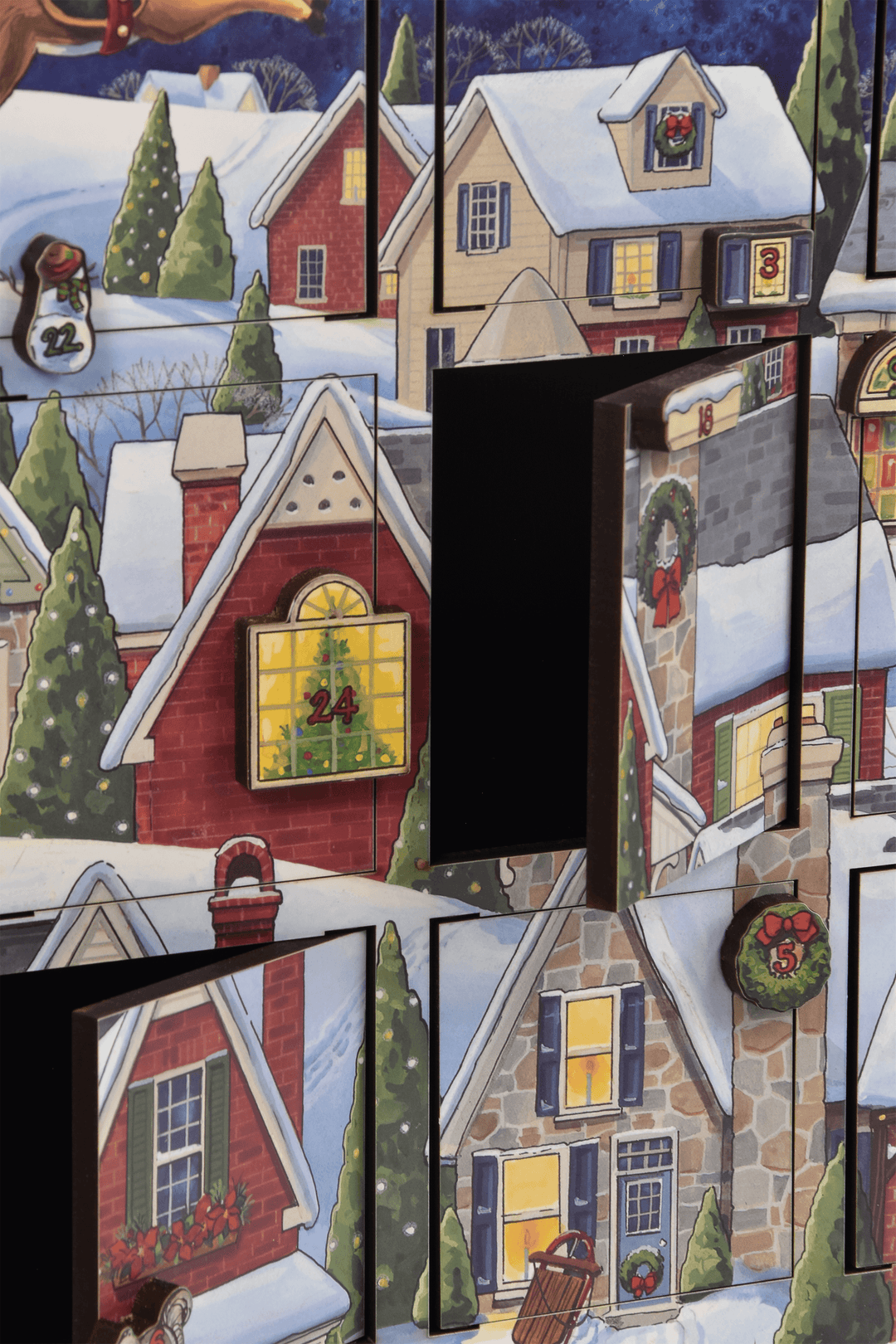 Santa's Sleigh Advent Calendar