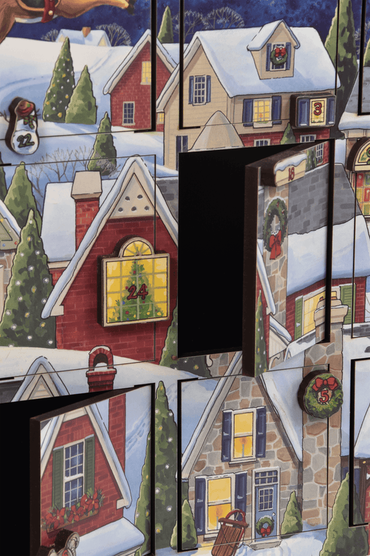 Santa's Sleigh Advent Calendar
