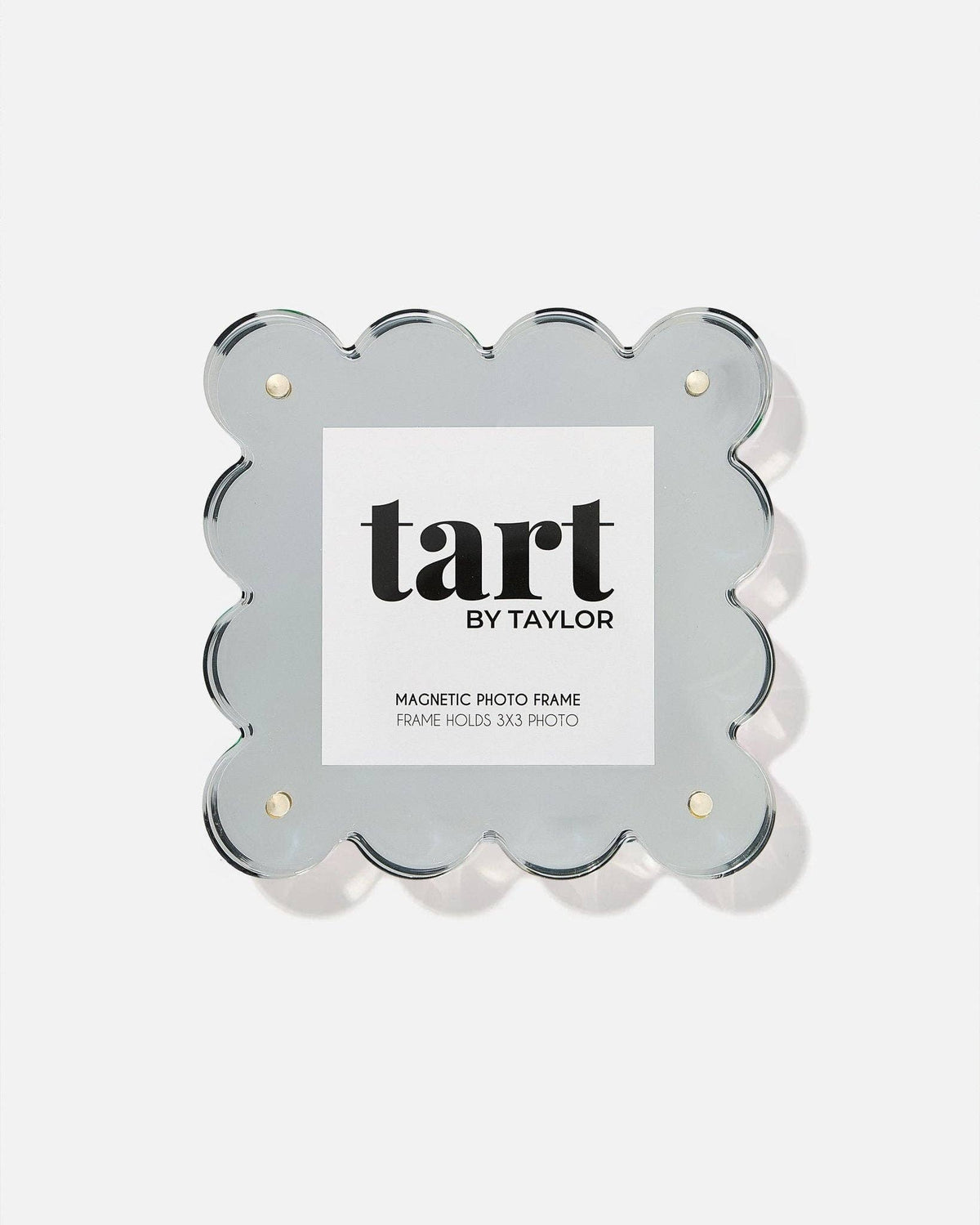 Mini Acrylic Picture Frame - Silver Chrome