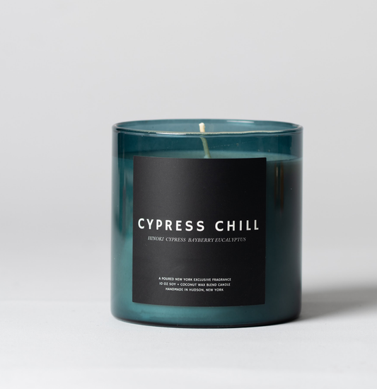 10oz Soy Wax Candle - Cypress Chill