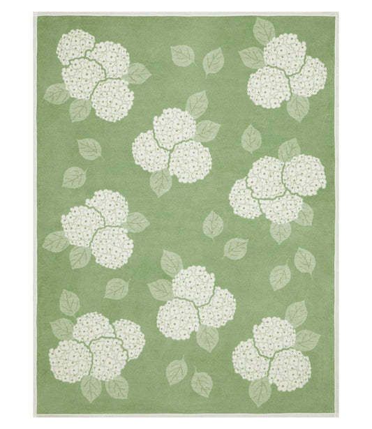 Hydrangeas Sage Blanket: Original