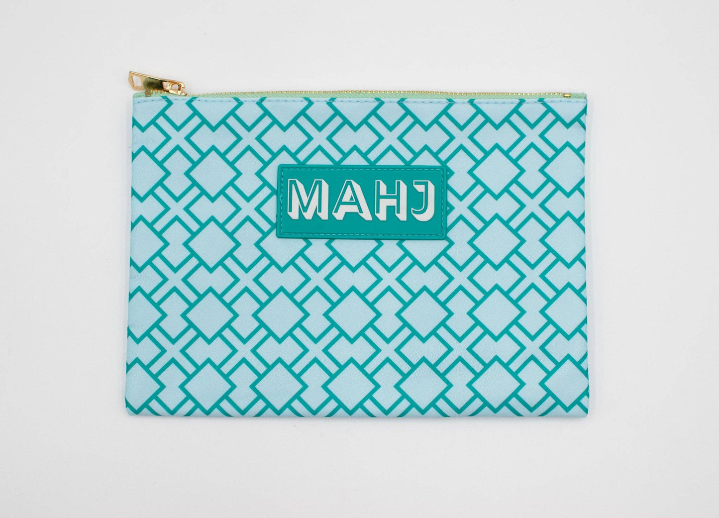 Premium Mahjong Card & Accessory Bag - Arrows- Red