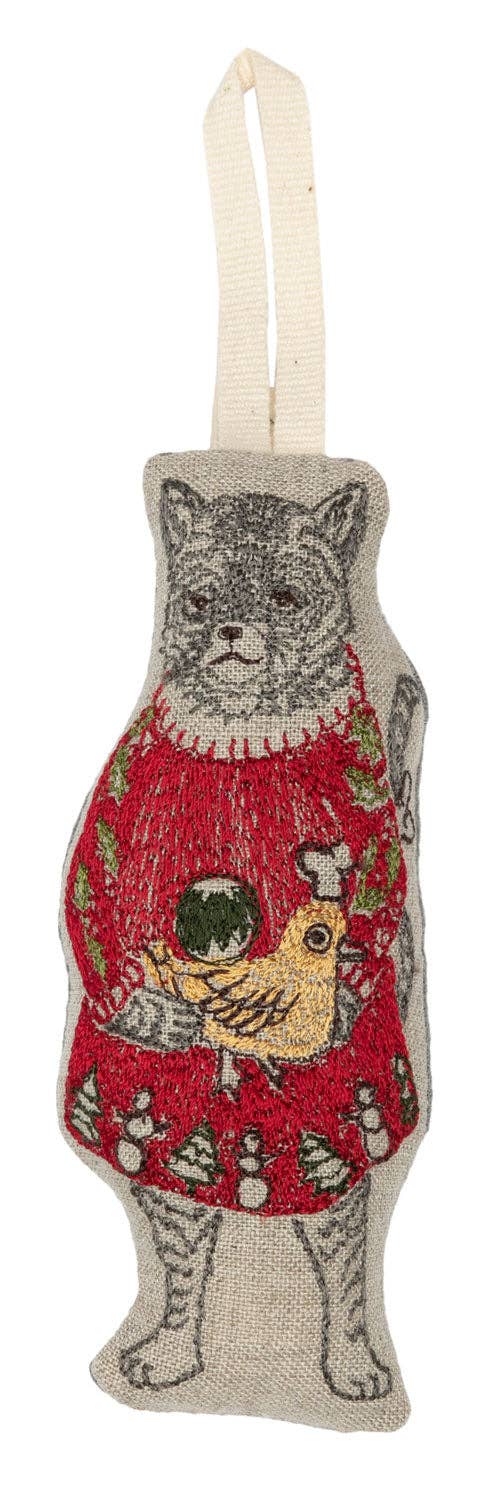 Ornament - Cat with Gifts