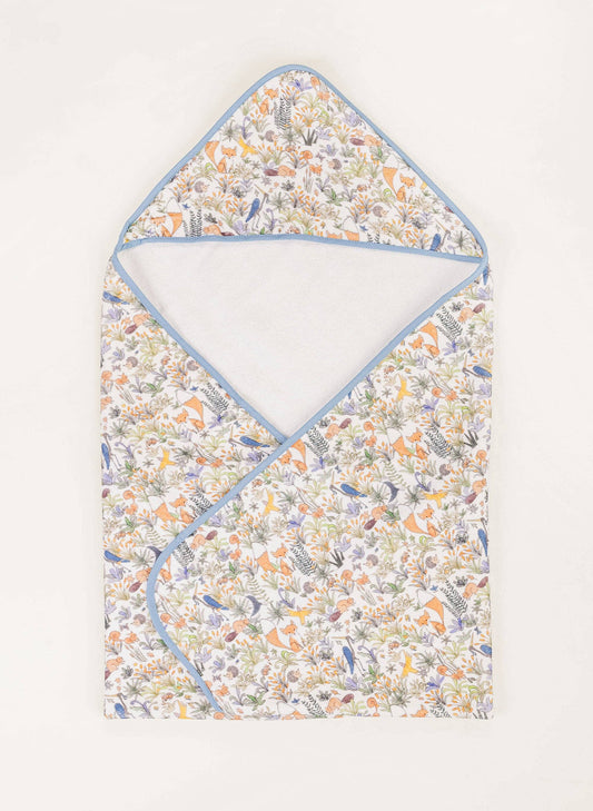 Hooded Bath Towel - Foxy Forest