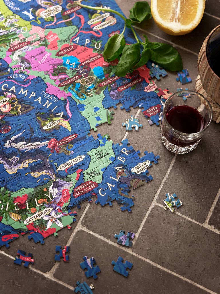 1000 Piece Puzzle - Italy Wine