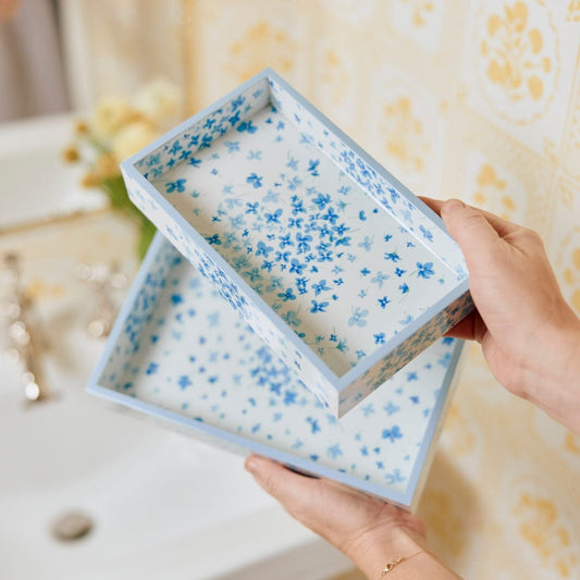 Lacquered Paper Guest Towel Tray - Betty