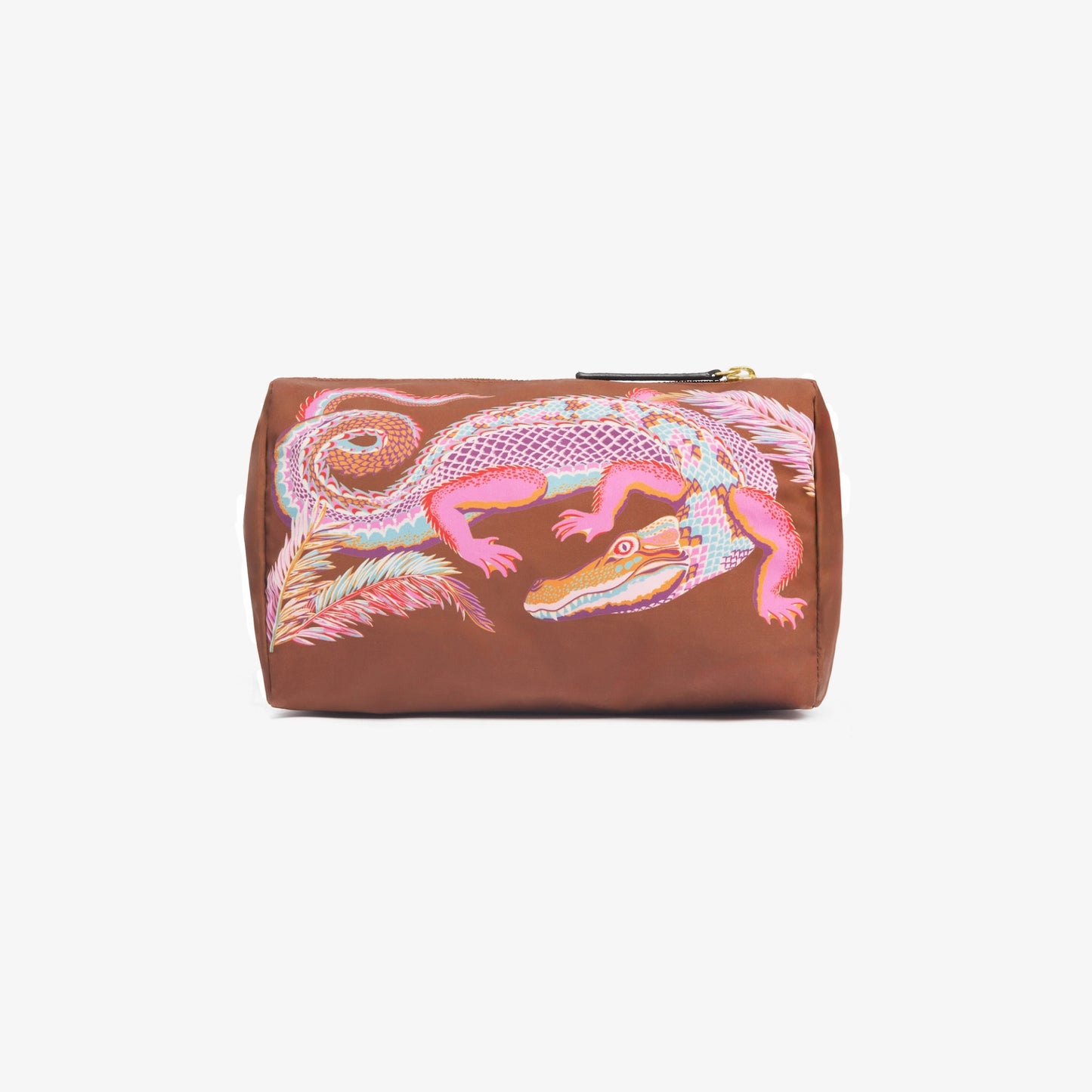 Pouch - Croco - Caramel
