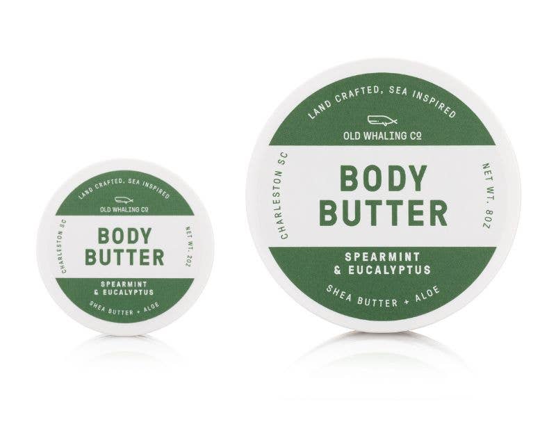 8oz Spearmint & Eucalyptus Body Butter