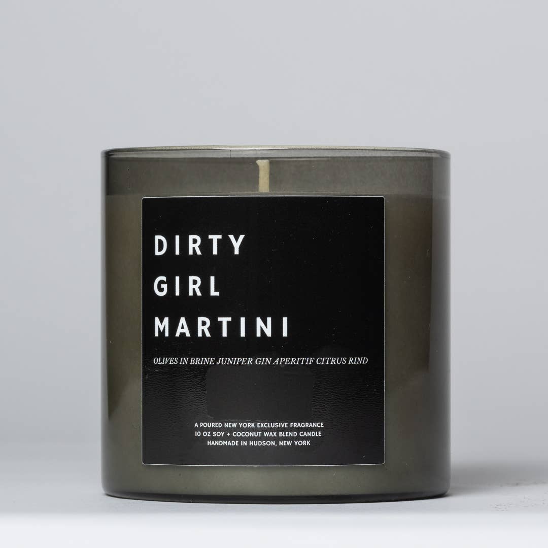 10oz Soy Wax Candle - Dirty Girl Martini