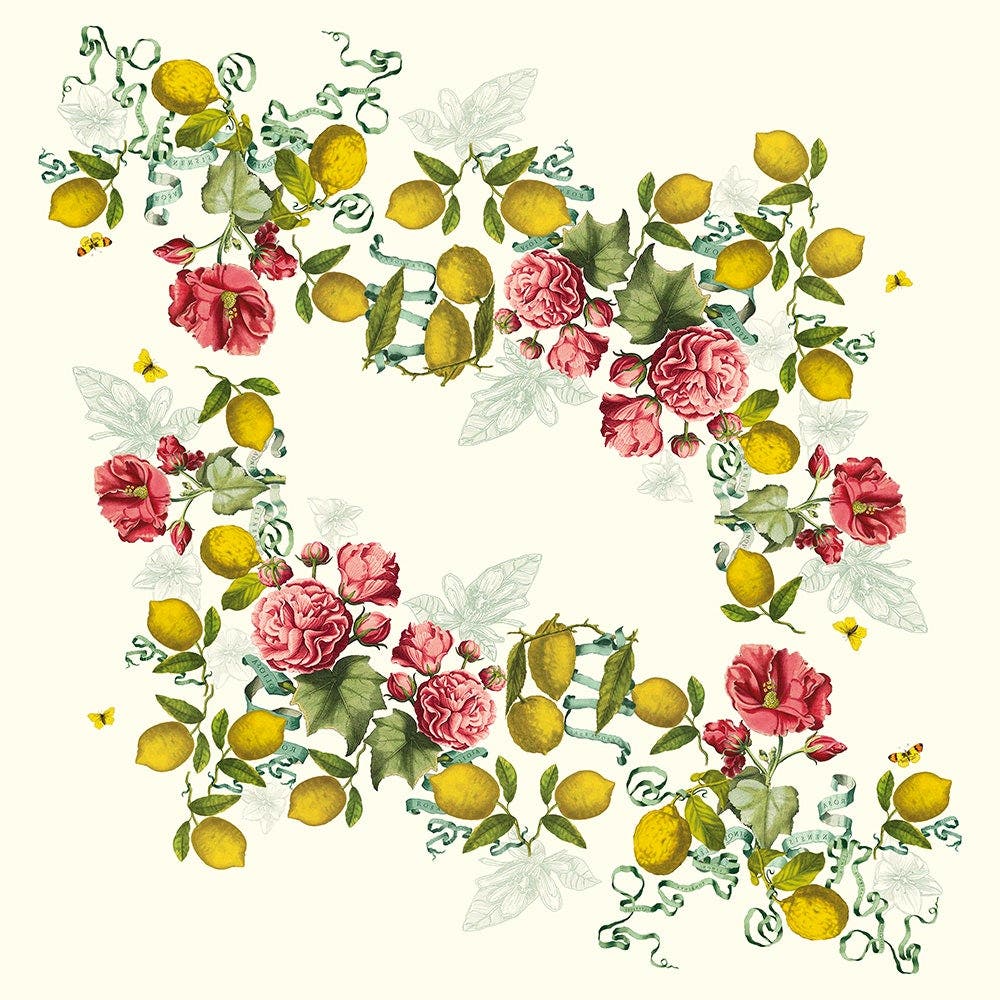 Citrons De Menton Romance Tablecloth