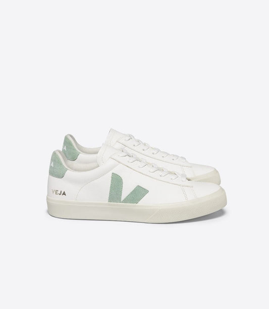 Campo Sneaker - Chromefree Leather - White/Matcha