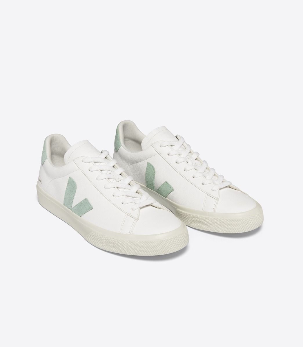 Campo Sneaker - Chromefree Leather - White/Matcha