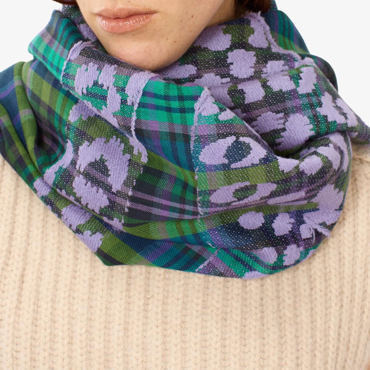 Fetiche Scarf - Green, 70 x 190 cm