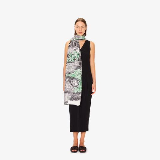 Scarf 100 -  Piranesi - Green