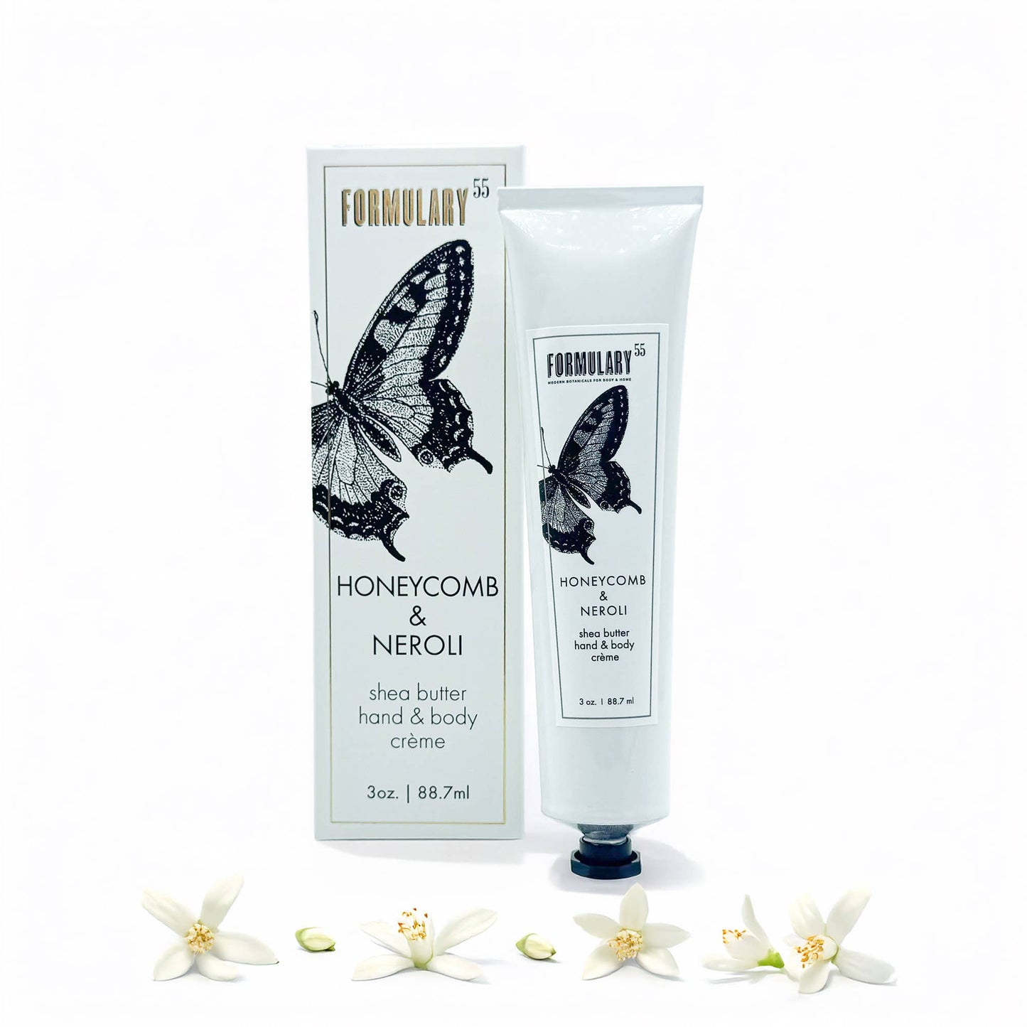 Shea Butter Hand & Body Creme Tube - Honeycomb & Neroli