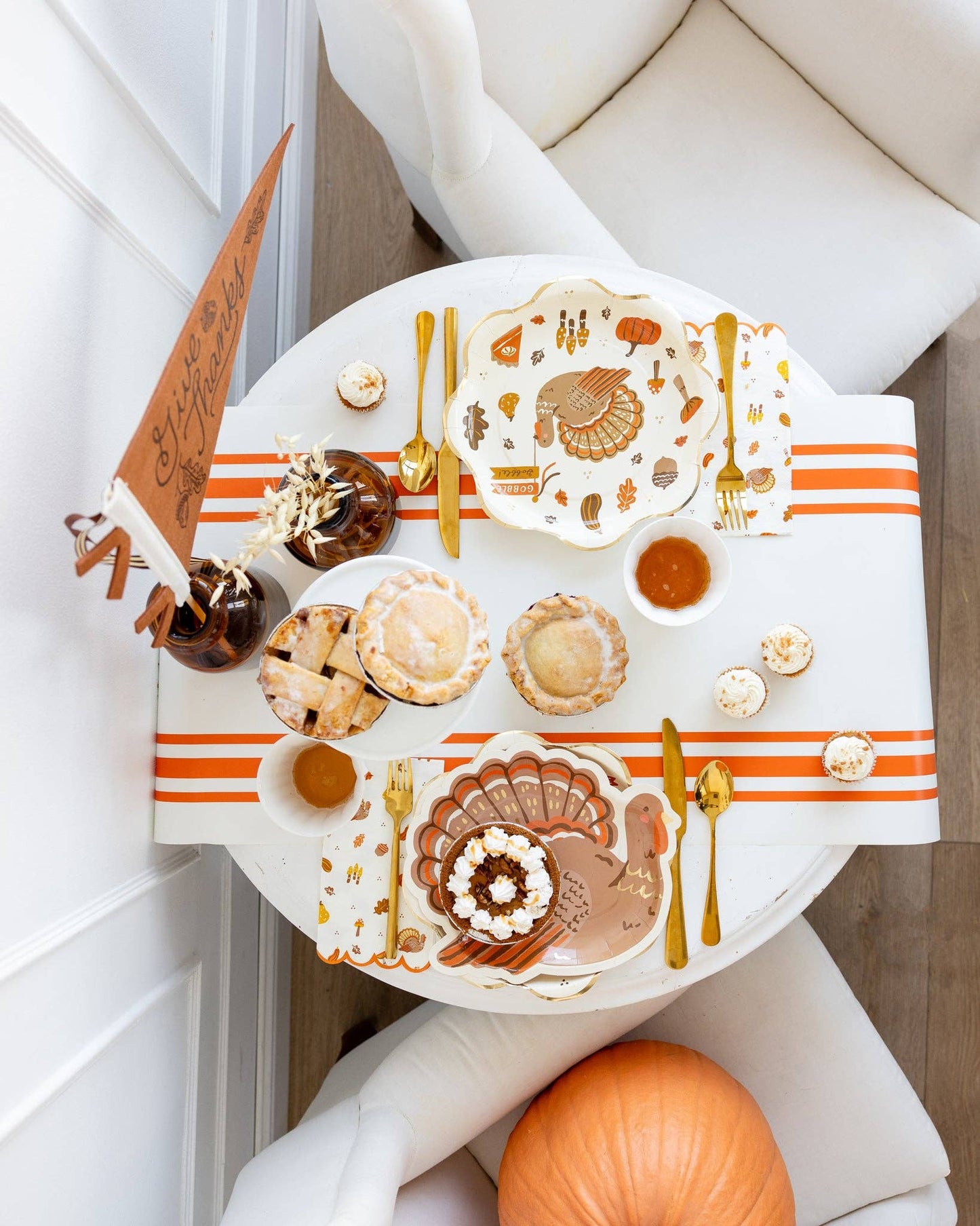 Turkey Shaped Plate - 10"