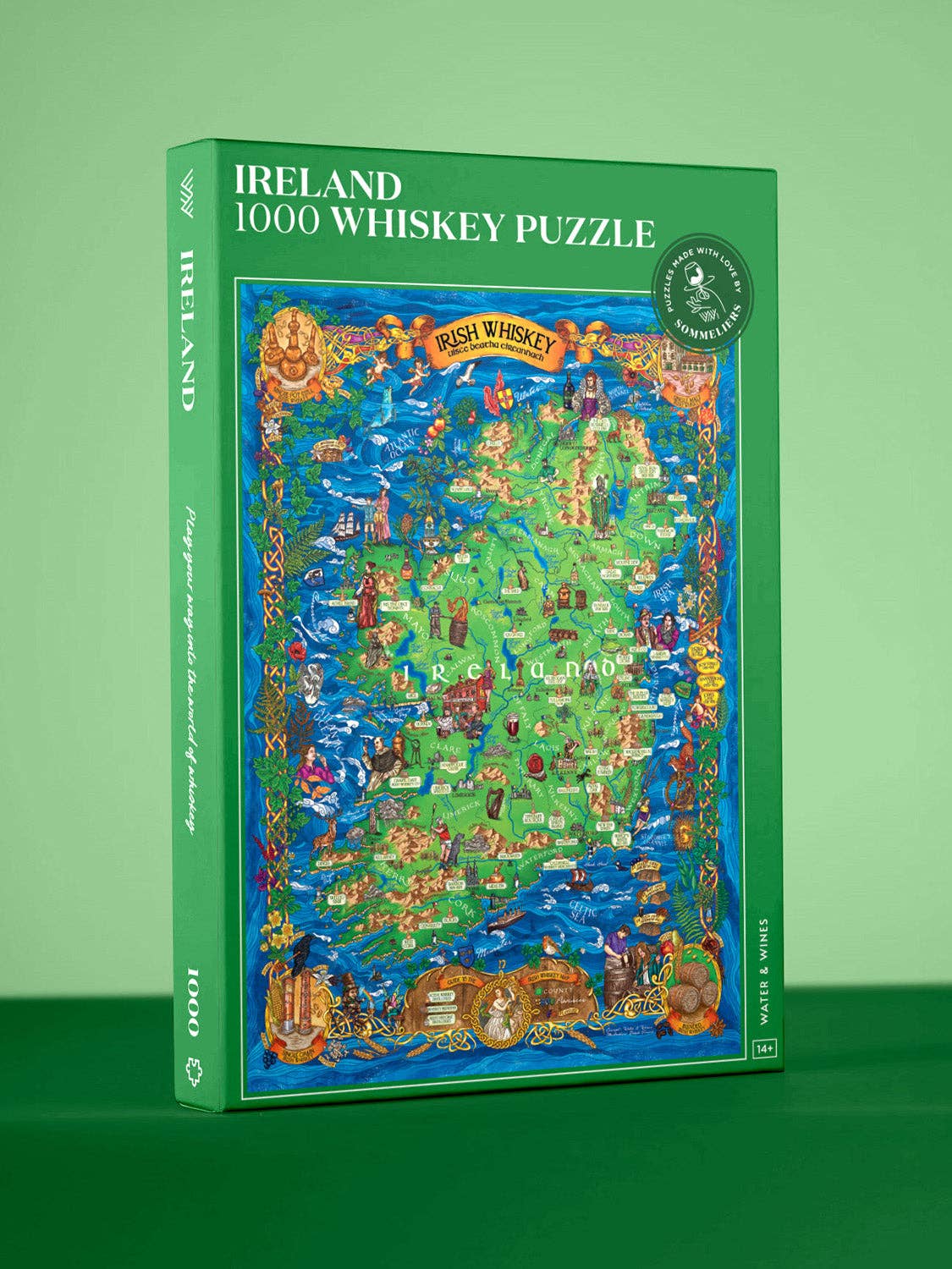 1000 Piece Puzzle - Irish Whiskey