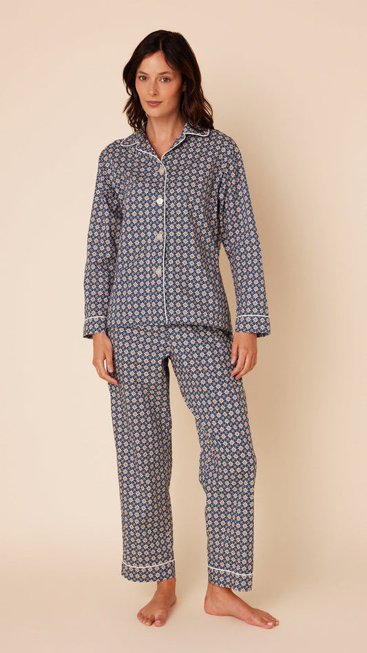 Newport Daisy Luxe Pima Cotton Pajama Long Sleeve