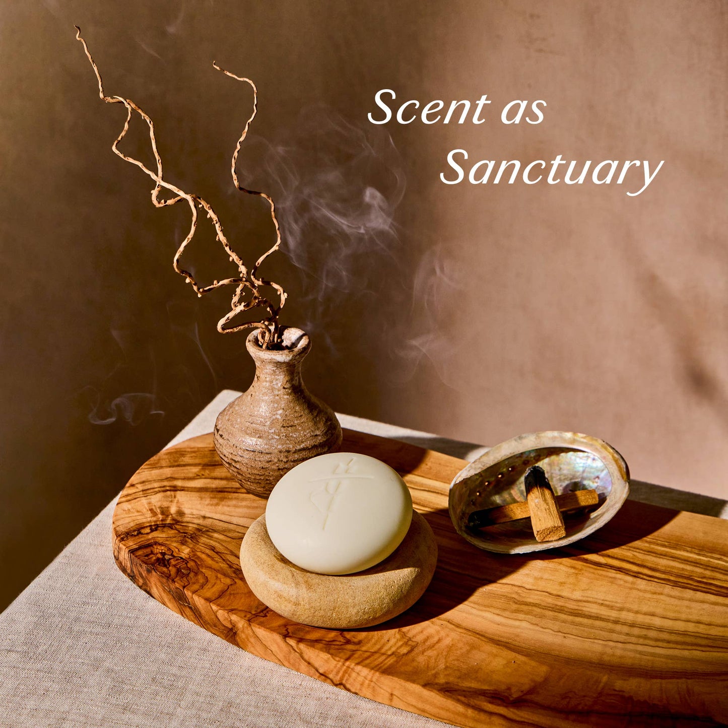 Deep Moisturizing Lotion Bar - Oud & Tuberose Body Stone