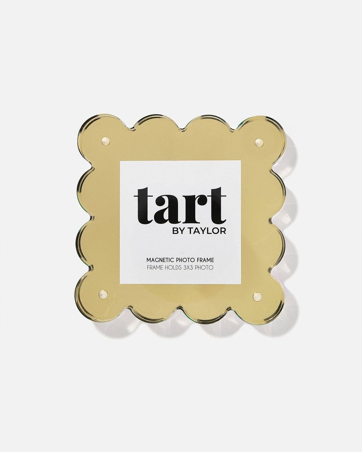 Mini Acrylic Picture Frame - Gold Chrome