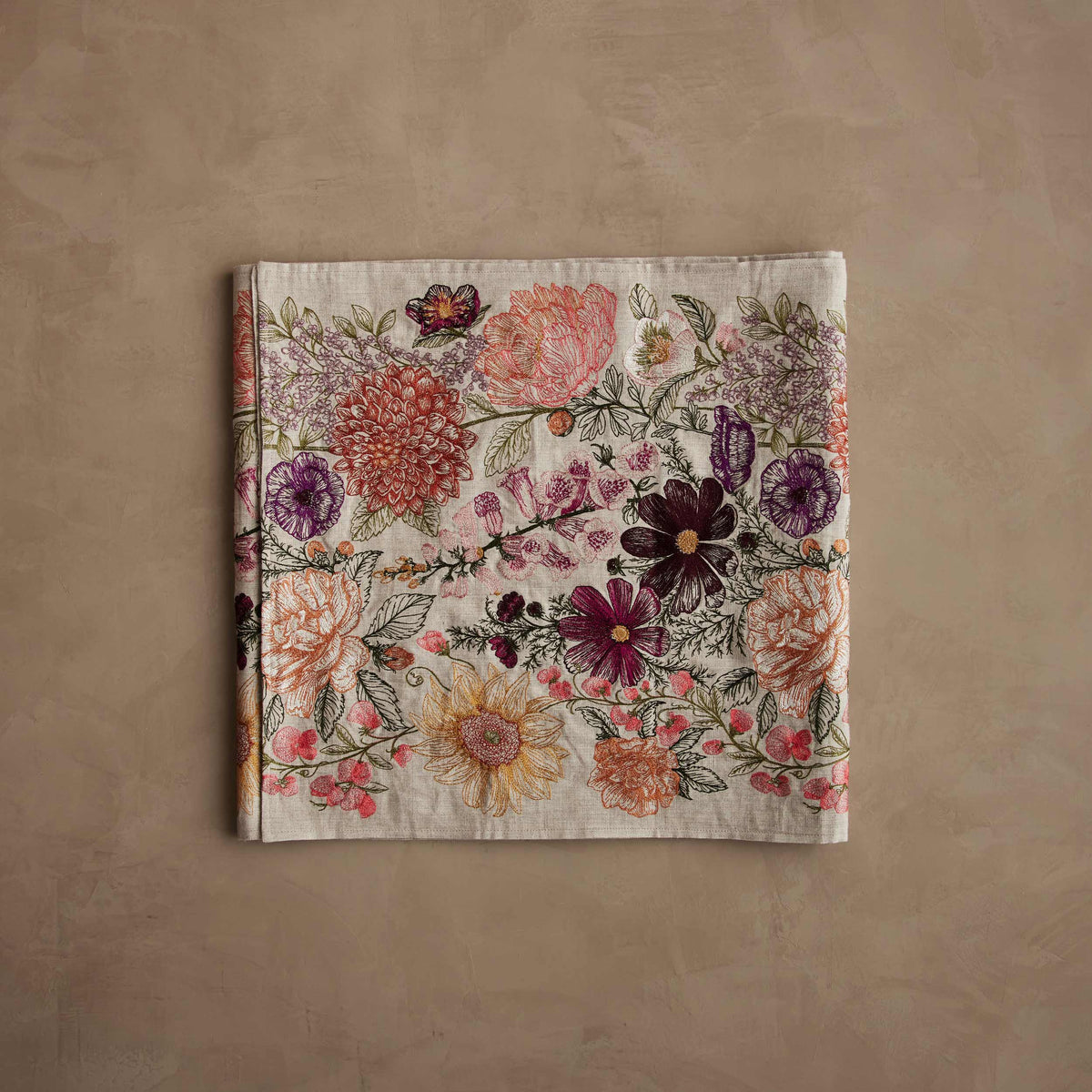 Paradise Garden Table Runner: 76" × 18"