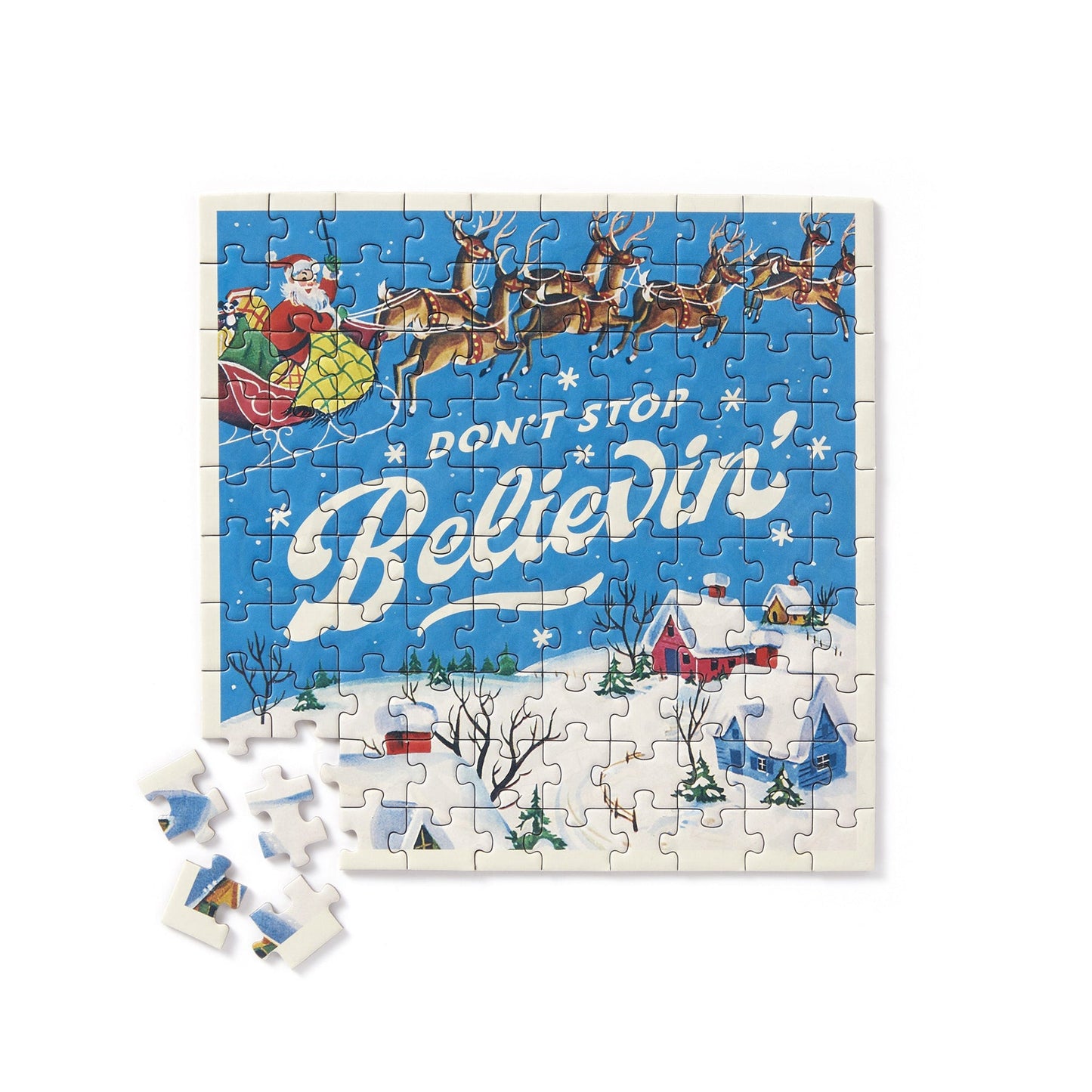 100 Piece Mini Shaped Puzzle - Don't Stop Believin'