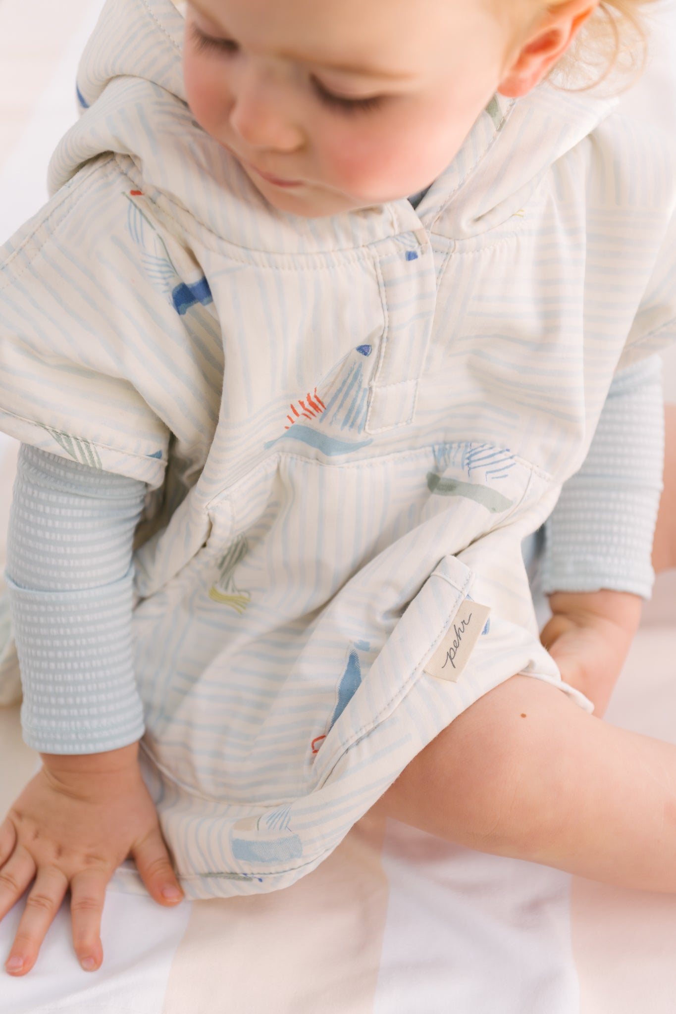 Hooded Poncho Towel - Set Sail