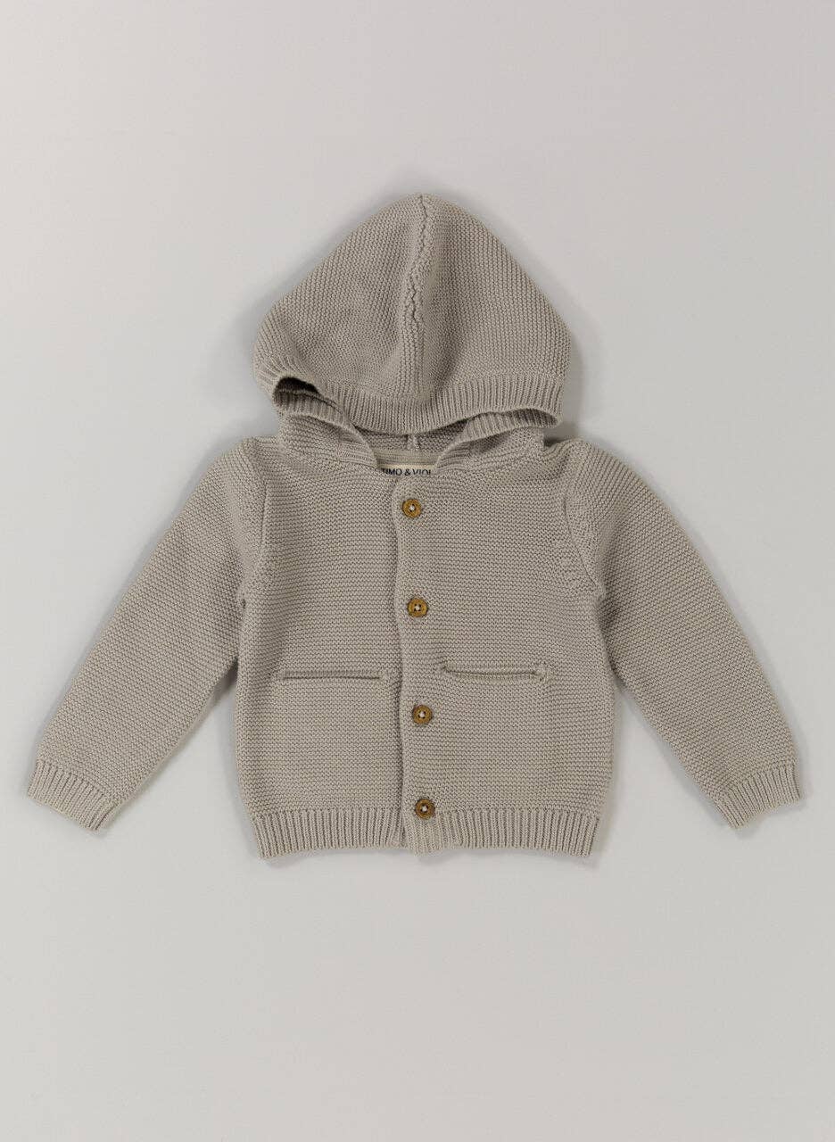 The William Hooded Cardigan