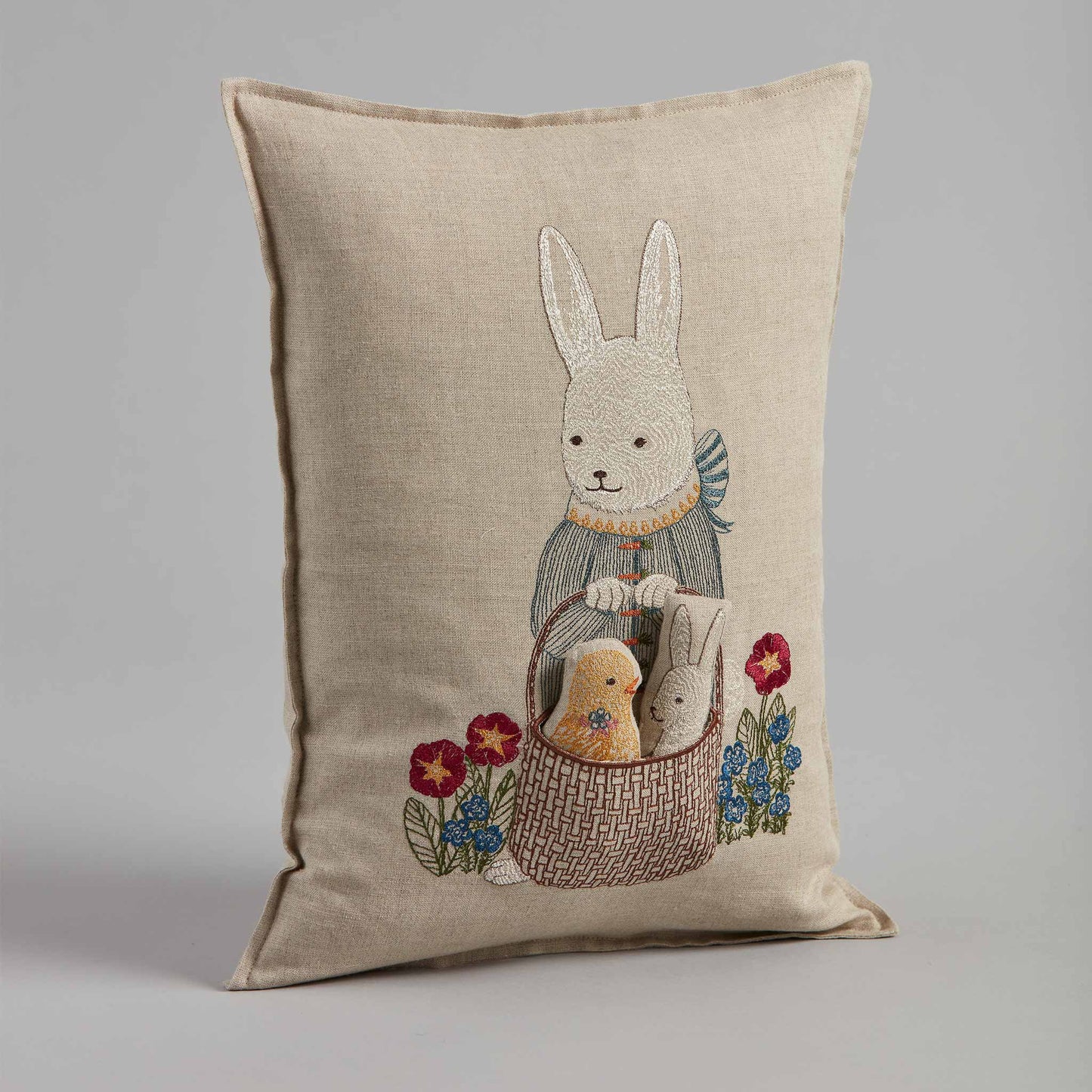 Easter Bunny Pocket Pillow with Insert