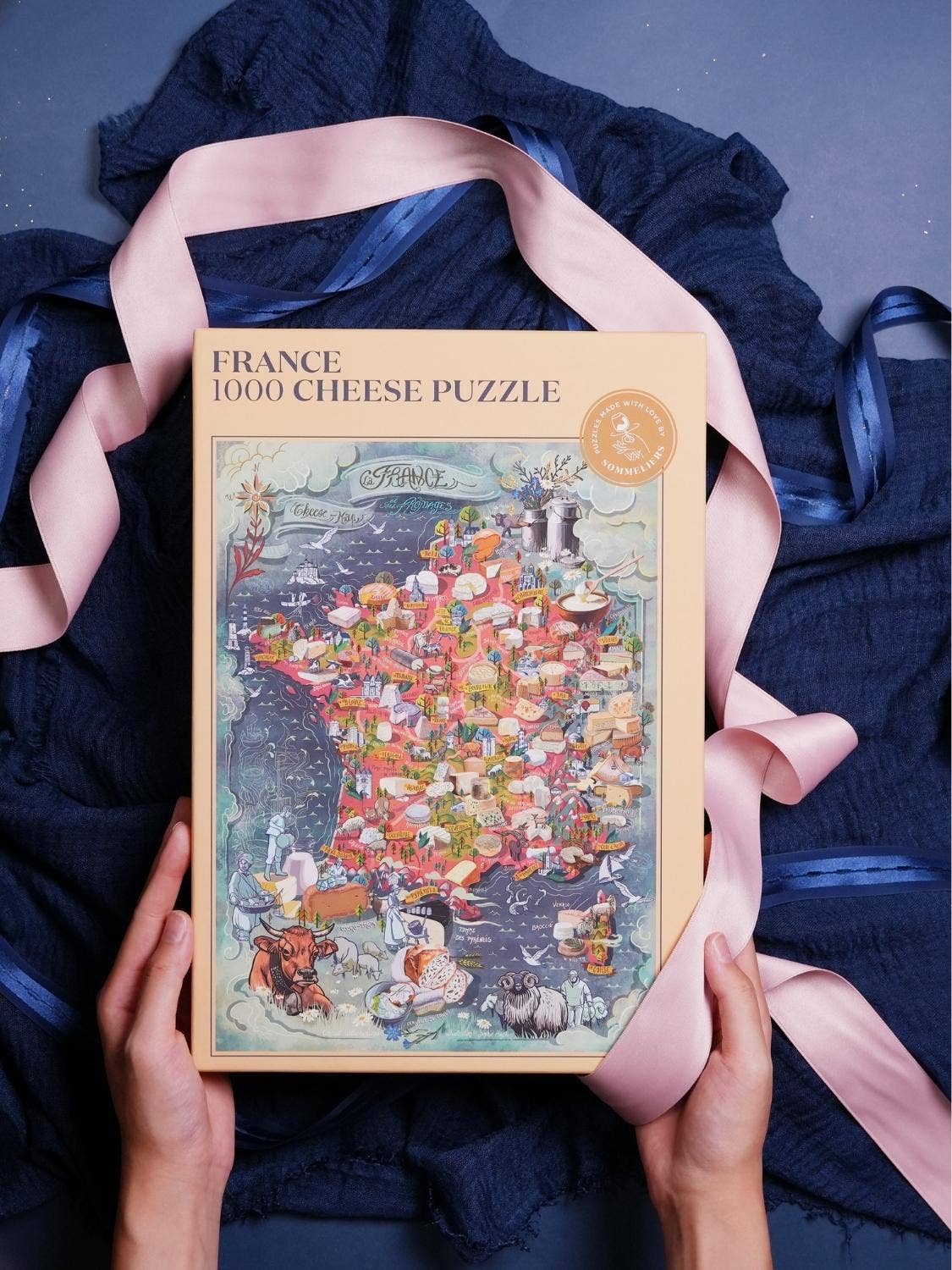 1000 Piece Puzzle - France Cheese