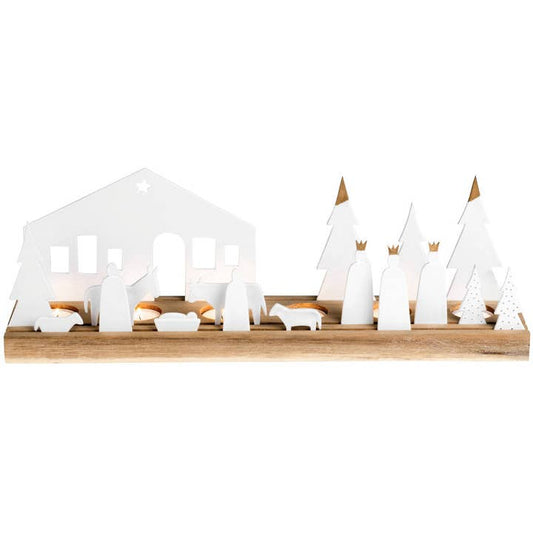 Nativity Set Tealight Holder