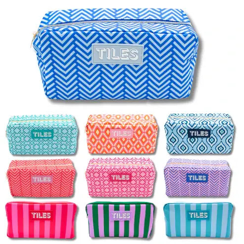 Premium Mahjong Tile Bag - Diamond-Orange