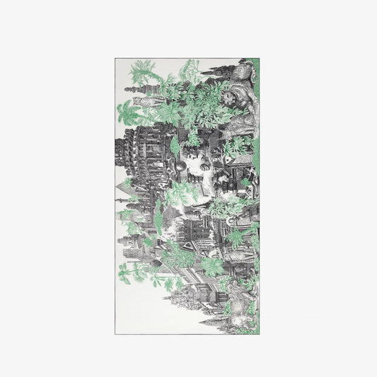 Scarf 100 -  Piranesi - Green