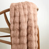 Faux Throw - Rose Quartz