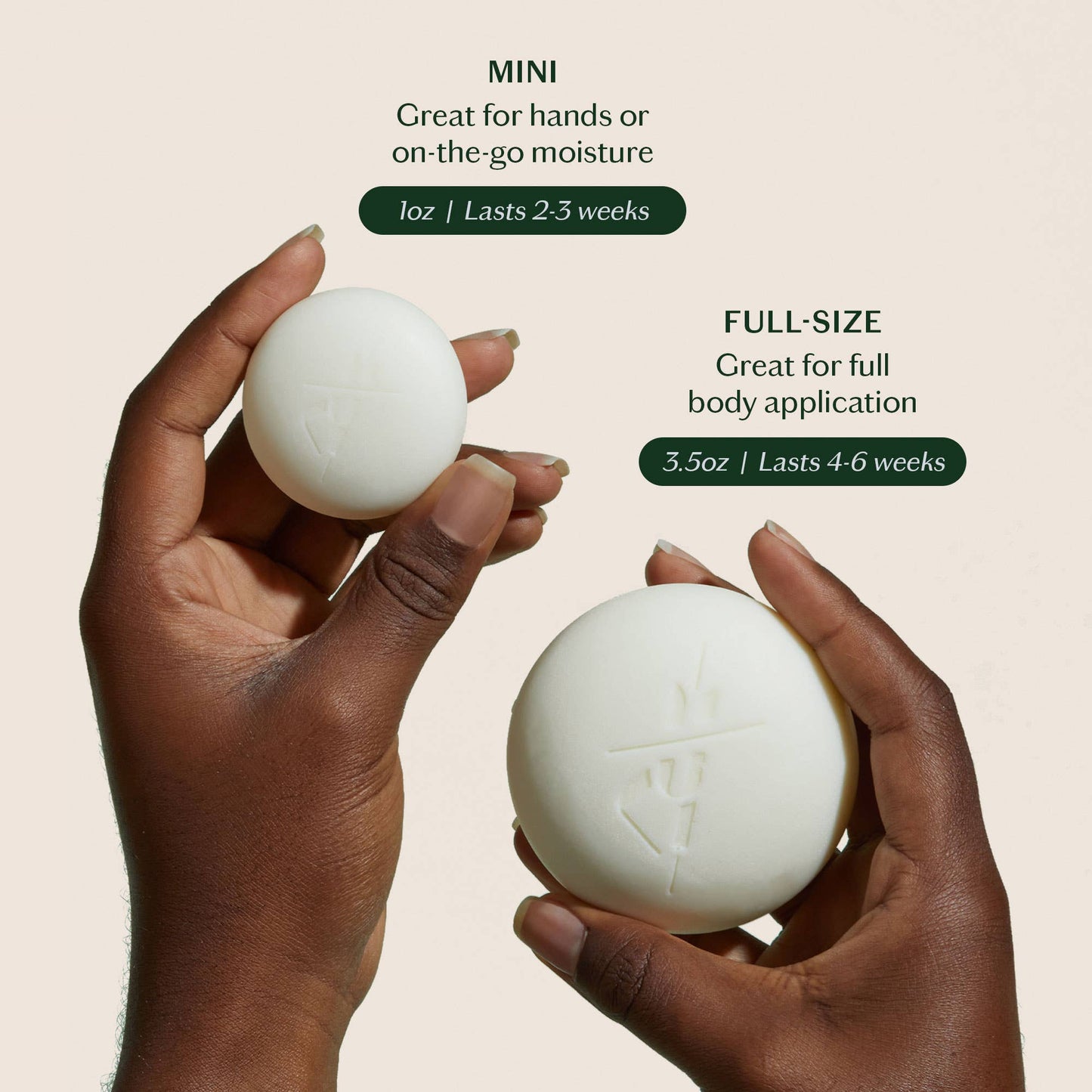 Deep Moisturizing Lotion Bar - Mama Stone Starter Kit (3.5 oz)