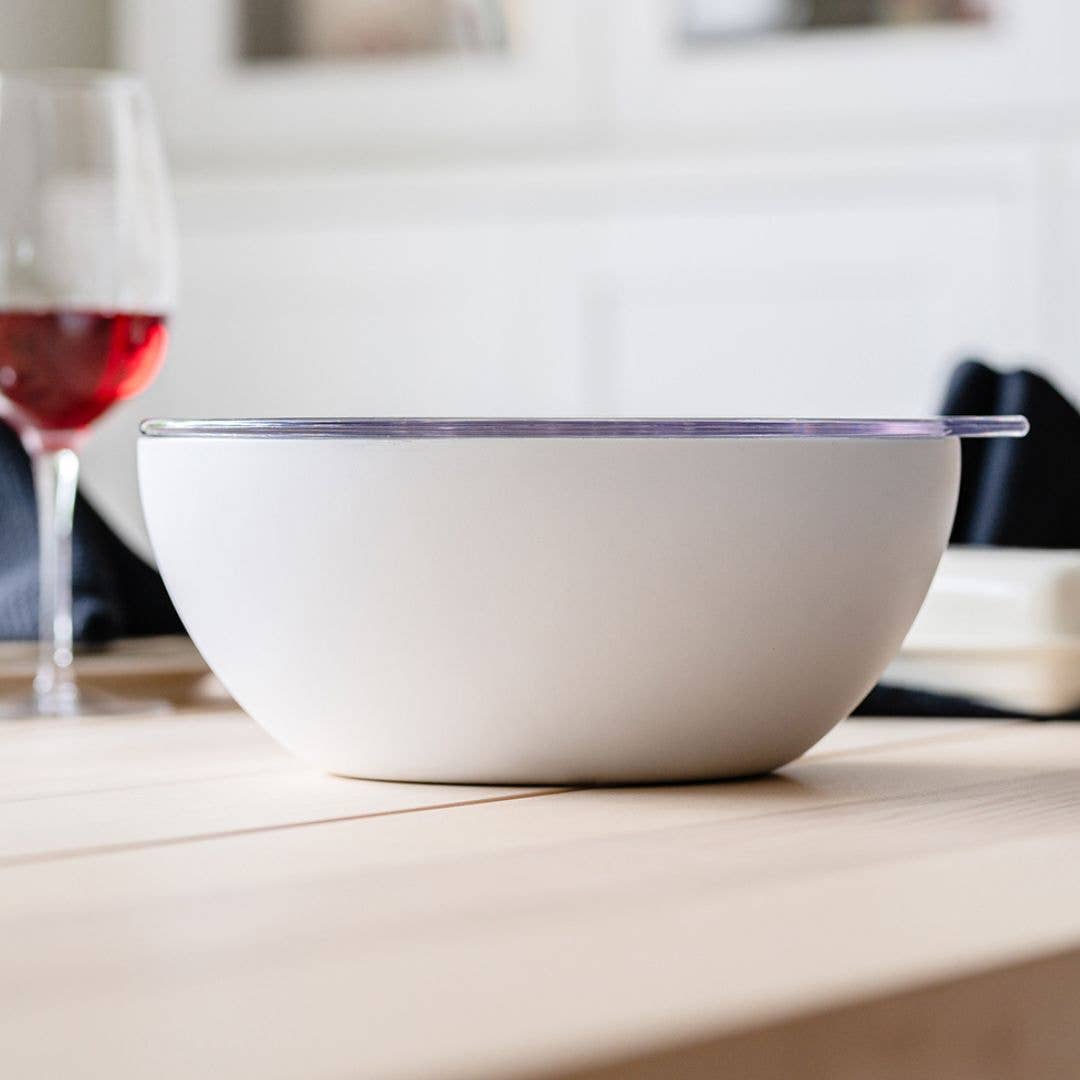 Vacuum-Insulated Large Serving Bowl (3Q) - White Icing