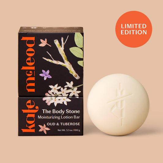 Deep Moisturizing Lotion Bar - Oud & Tuberose Body Stone
