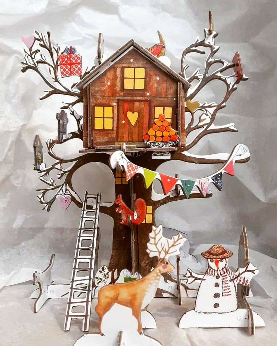 Advent Calendar Pop & Slot - Christmas Treehouse
