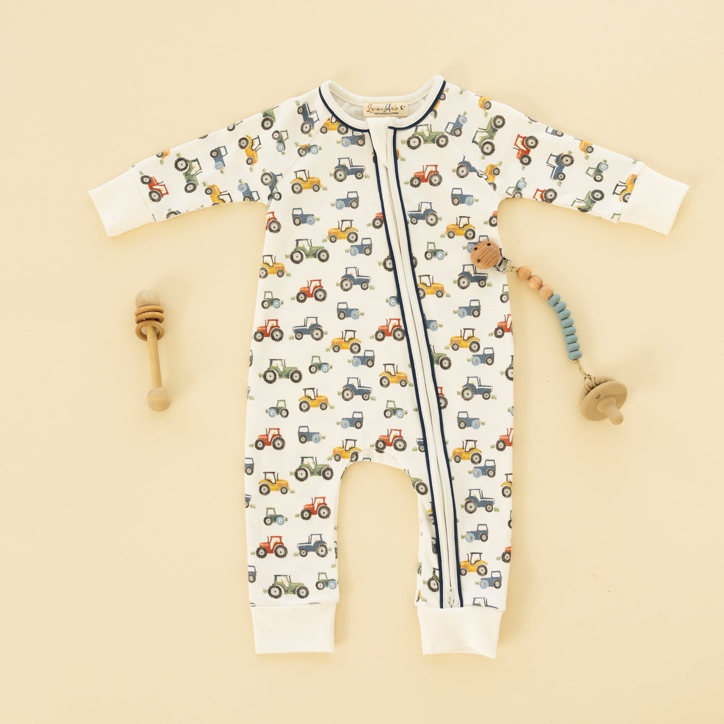 Harvest Haulers Zip Playsuit