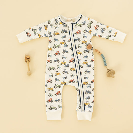 Harvest Haulers Zip Playsuit
