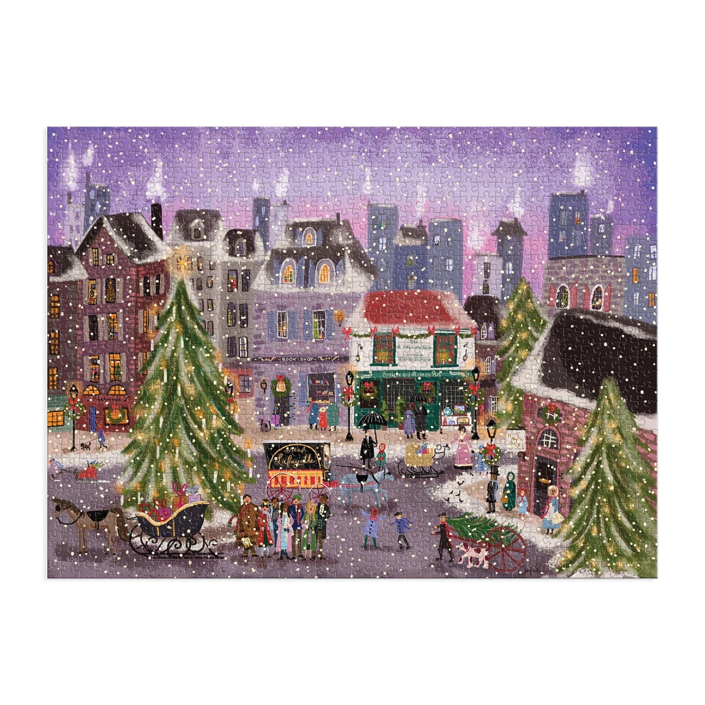 1000 Piece Puzzle - Joy Laforme Christmas Square