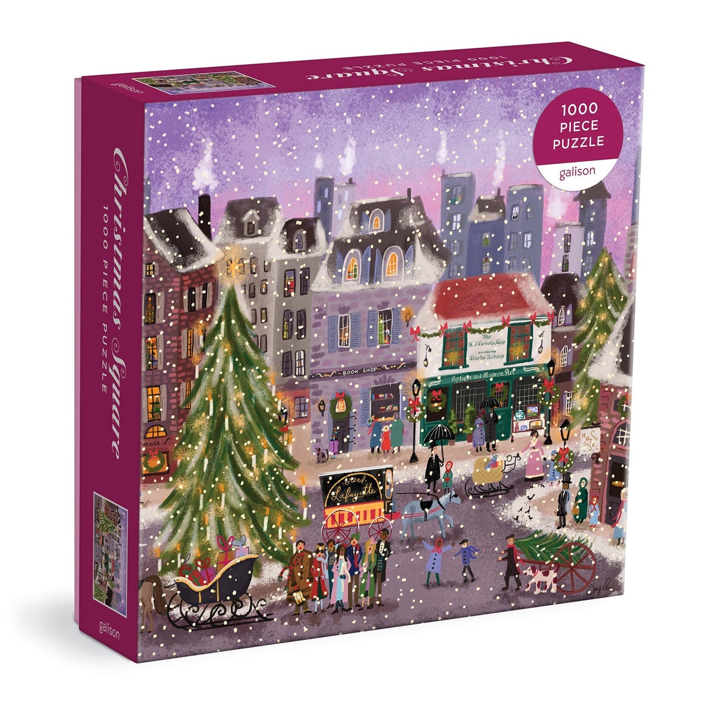 1000 Piece Puzzle - Joy Laforme Christmas Square