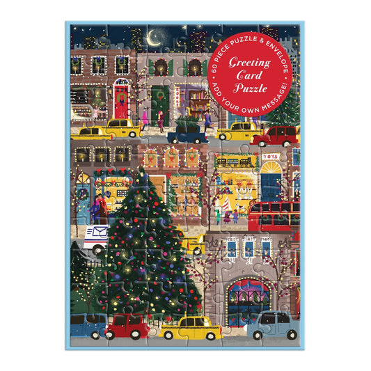 60pc Greeting Card Puzzle - Joy Laforme Winter Lights