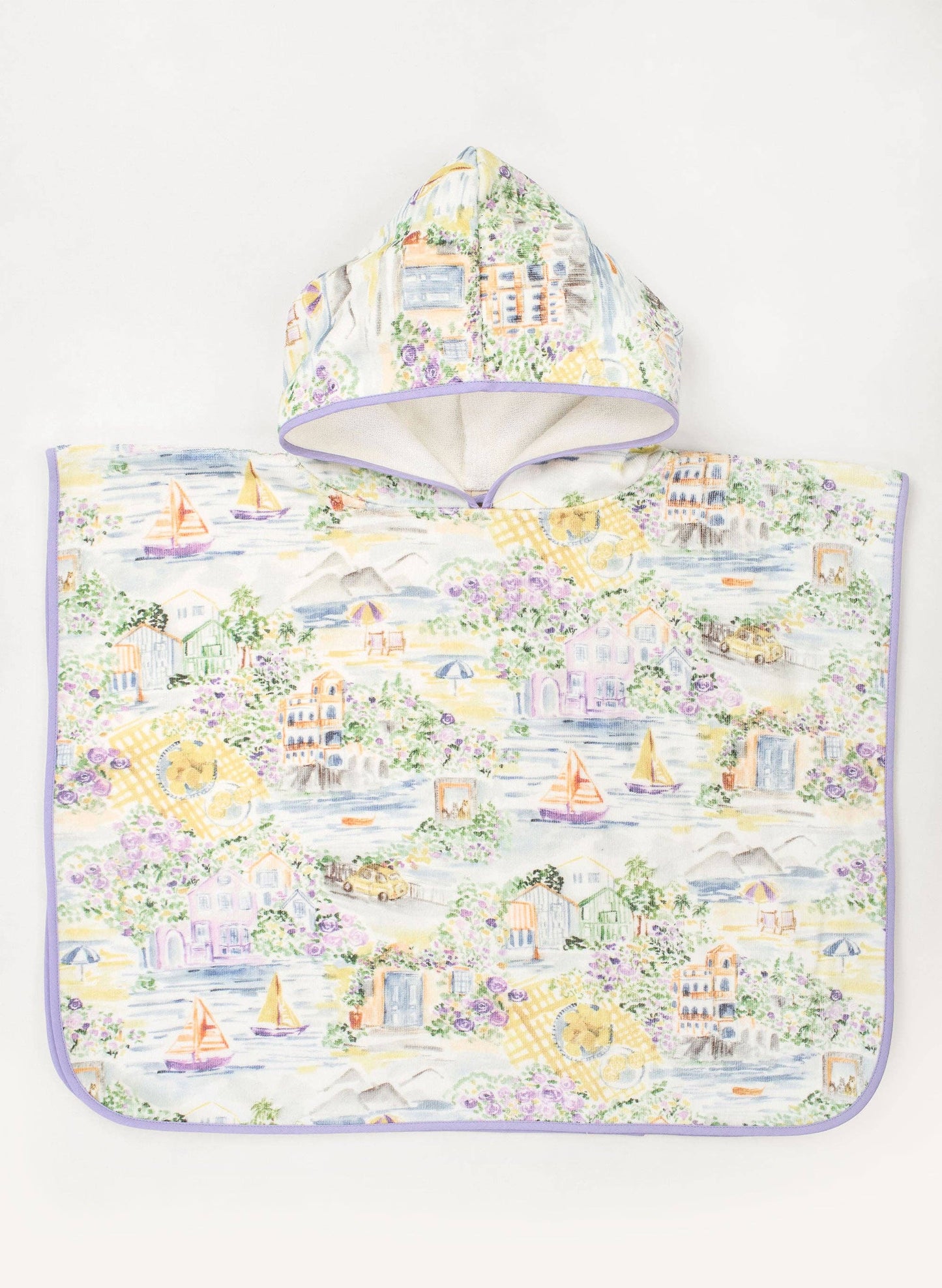 Swim Poncho - Limoncello