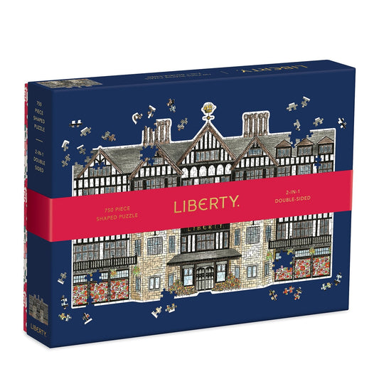 750 Piece Shaped Puzzle - Liberty London Tudor Building