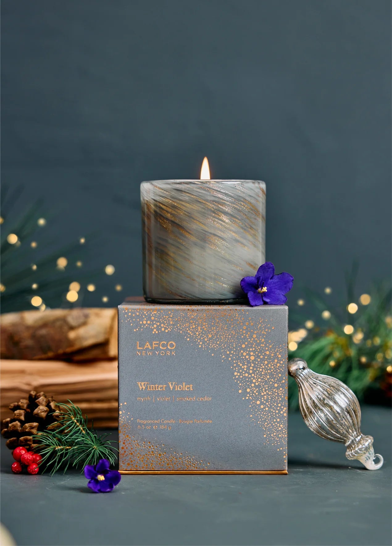 Lafco Candle - Winter Violet