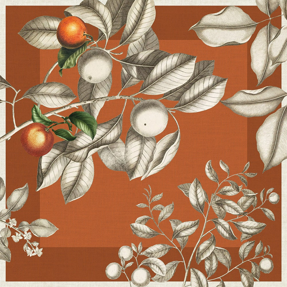 Mandarines Rouille Napkin 18"x18"