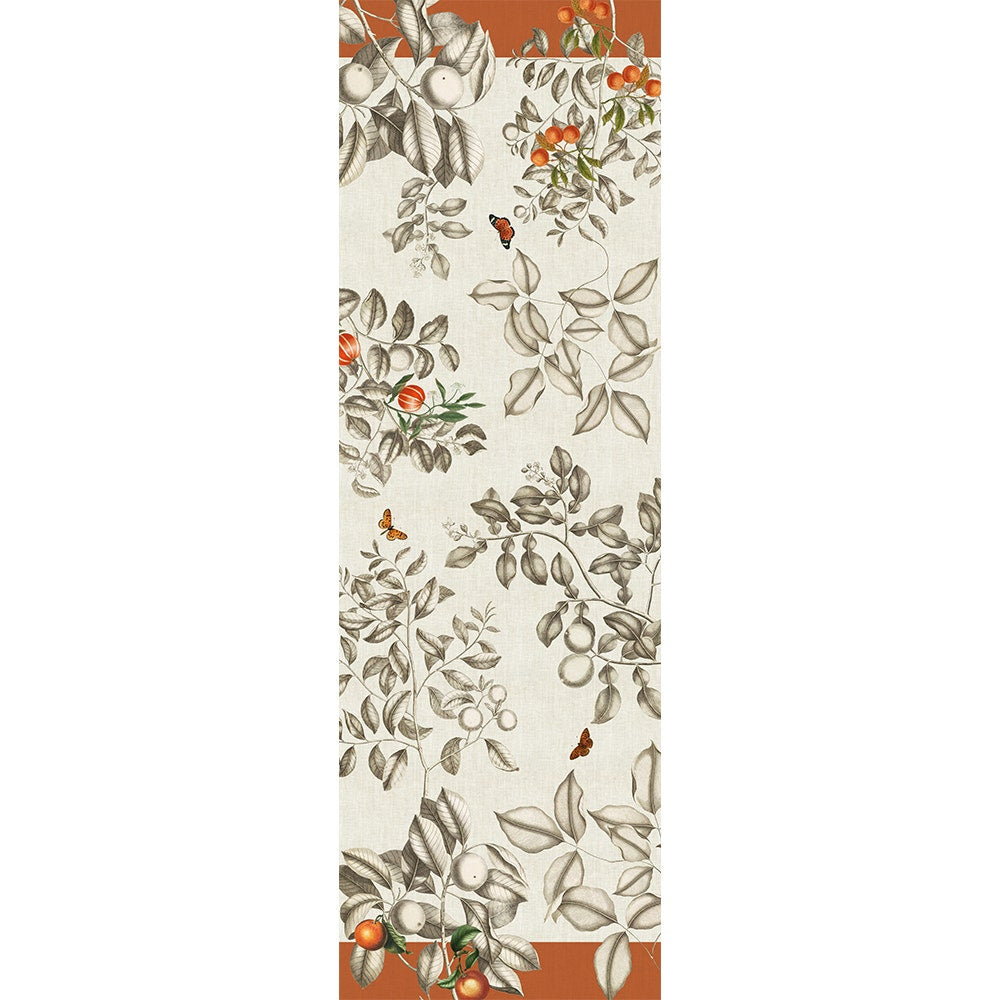 Mandarines Rouille Table Runner