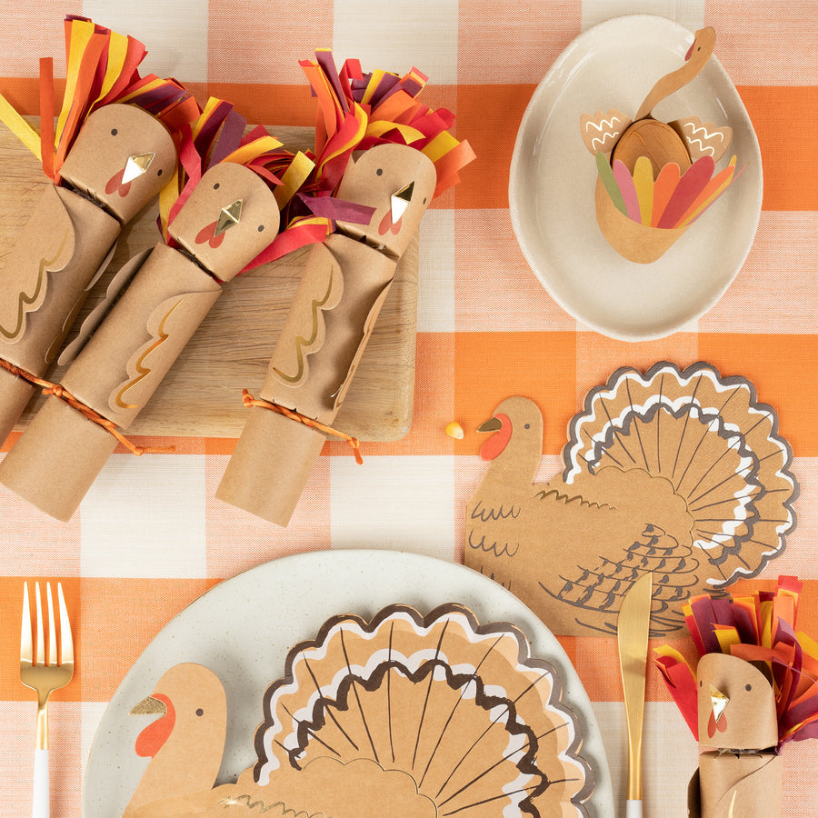 Pack of 16 Turkey Napkins